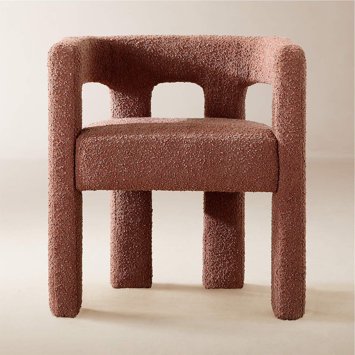 indoor table and chairs dining room furniture boucle dining armchair