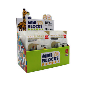 En satıcı Mini hayvan modeli yapı taşları çocuklar için 24 adet/kutu plastik <span class=keywords><strong>Nano</strong></span> blokları - Product Image 6