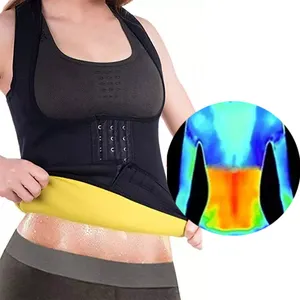 नई पसीना कमर ट्रेनर Neoprene शरीर शेपर स्लिमिंग बनियान प्लस आकार महिलाओं के लिए पेट नियंत्रण कमर Trimmer