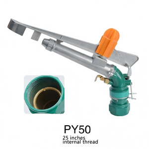 Système d'irrigation automatique à vente directe, pistolet d'arrosage pour l'agriculture, arroseur à <span class=keywords><strong>impact</strong></span> <span class=keywords><strong>en</strong></span> laiton à entraînement par engrenages 360° - Product Image 6