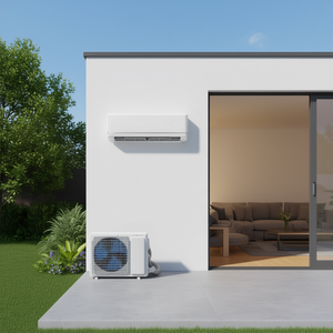 Climatiseur mini-split YITAHOME 24000 BTU, pompe à chaleur 220V, fréquence variable, refroidissement et chauffage pour usage domestique et commercial - Product Image 2