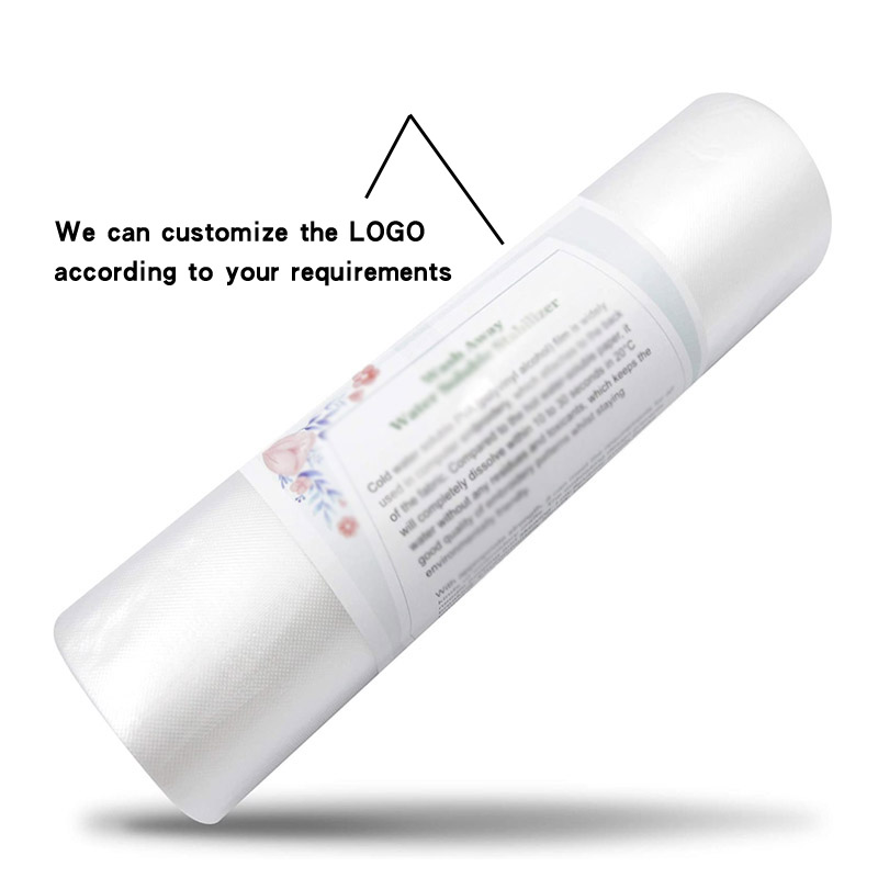 Water Soluble Pva Plastic Film, eco friendly polyvinyl alcohol cold water soluble film quick dissolved factory