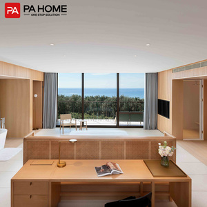 <span class=keywords><strong>Meuble</strong></span> <span class=keywords><strong>TV</strong></span> sur mesure pour hôtel avec <span class=keywords><strong>ensemble</strong></span> de panneaux muraux assortis pour suites de luxe - Product Image 2