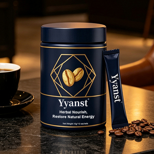 กาแฟสมุนไพร OEM บำรุงร่างกาย ฟื้นฟูพลังงานตามธรรมชาติ เสริมสร้างความมีชีวิตชีวาสำหรับผู้ชาย บรรจุซอง 10 กรัม แพ็คแบบกระปุก ผลิตภัณฑ์เพื่อสุขภาพ - Product Image 5