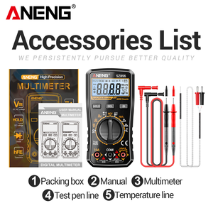 ANENG SZ856 Multimeter 6000 Count Capacitor Resistance <strong>Test</strong> for <strong>Electrical</strong> <strong>Instrument</strong> - Product Image 6