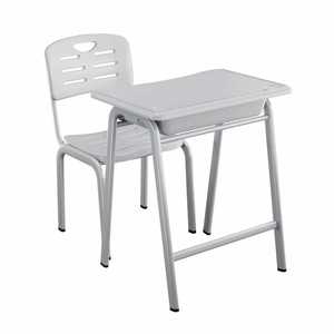 Conjunto de escritorio y silla para estudiantes Lin Ying, muebles escolares modernos minimalistas para uso en el aula. - Product Image 3