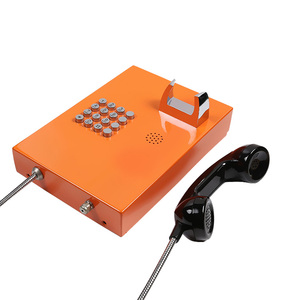 Téléphone d'urgence aéroportuaire mural avec clavier pour hôtel et communication publique - Product Image 3