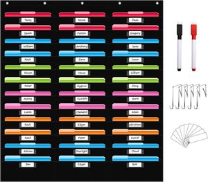 Organizador de Archivos Colgante de Pared con 36 Bolsillos, para Aula y Oficina, Organiza tus Tareas y Archivos - Product Image 2