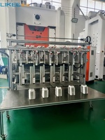 Machine automatique LK-T130 pour la fabrication de barquettes en aluminium, ligne de poinçonnage de barquettes en aluminium à cadre en H