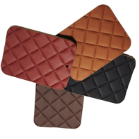 5D mousse grande surface pochette matelassée poinçon broderie PVC Rexine cuir synthétique siège de voiture couverture de sol voiture accessoires décoratifs