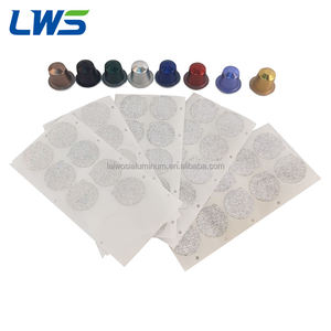 100 Cápsulas de Café Vacías Compatibles con Cápsulas de Aluminio con Etiqueta OEM - Product Image 1