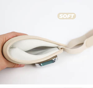 Massaggiatore Oculare Riscaldato Senza Fili con Timer Intelligente, Dispositivo per la Cura degli Occhi con Vibrazione, Ricarica USB, Maschera per Dormire 3D - Product Image 3