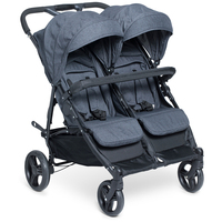 Poussette double pliable de luxe, poussette double pratique, légère et compacte, convient à la naissance