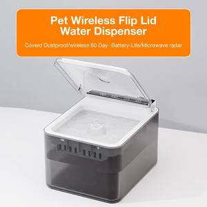 <span class=keywords><strong>Fontaine</strong></span> à eau intelligente pour <span class=keywords><strong>chat</strong></span>, <span class=keywords><strong>fontaine</strong></span> à eau extérieure et intérieure de petite taille pour chats, <span class=keywords><strong>fontaine</strong></span> à eau de jardin pour <span class=keywords><strong>chat</strong></span> et chien, autonomie de la batterie de 10 jours - Product Image 3