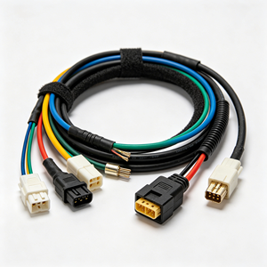 OEM Multi-Pin Wiring Harness with Connector <b>Cable</b> for Computer Applications PVC Jacket Copper Core - Product Image 1