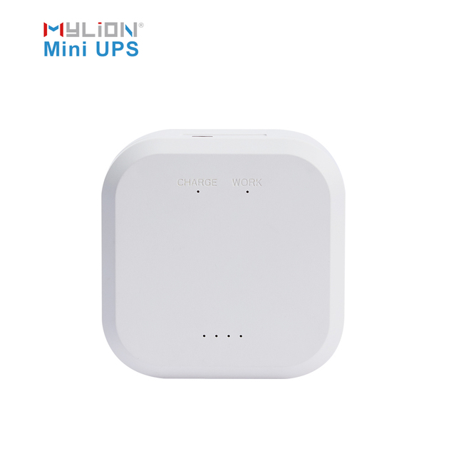 Mylion Factory Direct 12V 5A 15600mAh MU65 Single Phase Mini UPS DC Backup Power Supply for Router and CCTV