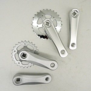Pédalier de vélo pour enfants, 102/114 mm, 28t-32t, en alliage d'aluminium, pédalier de vélo électrique, pignon à trou carré - Product Image 3