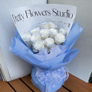 Bomboniere Bouquet di Rose Bouquet di fiori stabilizzati regalo per <span class=keywords><strong>la</strong></span> fidanzata - Product Image 4