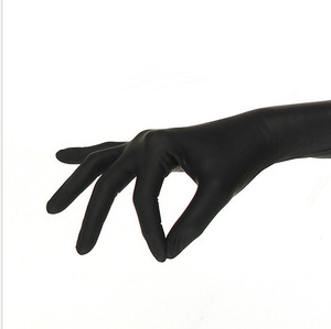 Wholesale Mediunion Disposable Black Powder-Free Nitrile <strong>Gloves</strong> Smooth Texture Flexible <strong>Touch</strong> Screen Functionality Anti-Static - Product Image 6