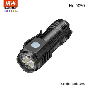 Mini <b>Flashlight</b> <b>Led</b> Aluminum Alloy 8.5Cm Outdoor Portable With Pen Clip Design - Product Image 3