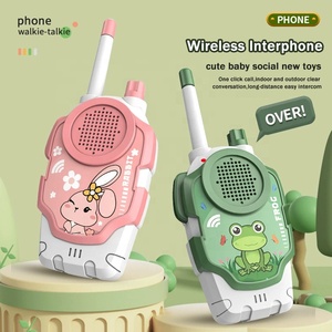Ngoài trời đồ chơi trẻ em không dây cầm tay intercom động vật Walkie Talkie cha-con tương tác chơi nhà trò chuyện Microphone - Product Image 2