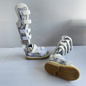 <span class=keywords><strong>Ortesis</strong></span> KAFO para Rodilla, Tobillo y Pie con Soportes Laterales Ajustables y Correas Acolchadas para Cuidado Ortopédico - Product Image 2