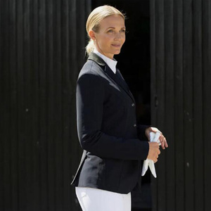 Veste équestre professionnelle pour femme Manteau <span class=keywords><strong>de</strong></span> saut <span class=keywords><strong>de</strong></span> spectacle respirant Vêtements d'équitation - Product Image 3