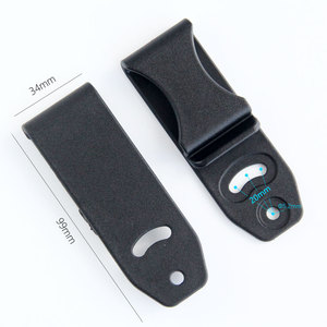 कीडेक्स शेथ होल्स्टर लूप के साथ चीकागो स्क्रू समायोज्य प्लास्टिक क्लिप के लिए बेल्ट के लिए - Product Image 3