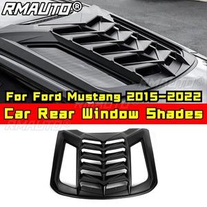 Car Side Rear <b>Window</b> Louver Shutter <b>Cover</b> Body Kit For Ford Mustang 2015-2022 Car Accessories - Product Image 1