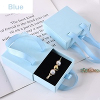 Boîte d'emballage personnalisée pour bijoux et montres avec tiroir coulissant, finition brillante, carton recyclable, taille/couleur personnalisables, doublure en éponge