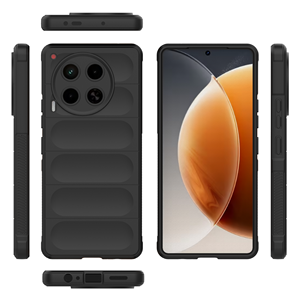 Custodia per telefono di lusso in silicone opaco colorato con motivo a strisce 3D per Tecno Camon 30 4G / CL6 / CL6k, antiurto, con protezione posteriore. - Product Image 6