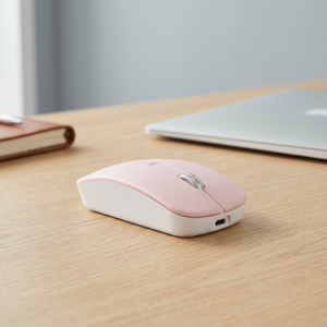 HengYu Silent Triple-Mode Wireless <b>Gaming</b> Mouse Type-C 2 Buttons Non-Backlit Ergonomic Design Both-Handed 1 Roller - Product Image 1