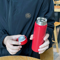 Vaso de acero inoxidable 304, taza portátil pequeña aislada para regalo, diseño redondo, nuevo modelo, creativo, de acero inoxidable aislado