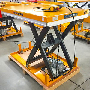 स हाइड्रोलिक गोदाम कार्गो लिफ्ट हाथ पैलेट ट्रक हाइड्रोलिक कैंची लिफ्ट टेबल - Product Image 6