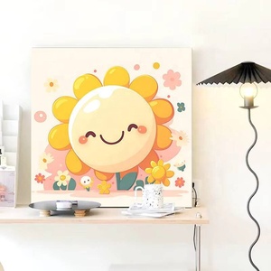 Dipinto Digitale Girasole Fai da Te 2026 Nuovo Stile - Set di Pittura Acrilica per Bambini con Disegni da Colorare per il Relax - Product Image 1