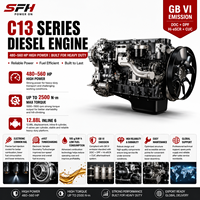 Moteur diesel SCDC SFH C13.480 12.88L 480HP avec ECU de remplacement pour FPT CURSOR 13 pour camion lourd, camion benne, camion malaxeur