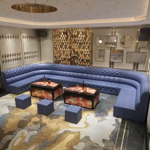 Mobilier de bar moderne <span class=keywords><strong>VIP</strong></span> <span class=keywords><strong>Beach</strong></span> Discothèque pour la maison en plein air Hôtel KTV Karaoké Box Room Lounge Night <span class=keywords><strong>Club</strong></span> Booth Sièges - Product Image 5