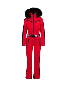 Low MOQ Factory Wholesale Ski Suit One Piece Fashion Waterproof Jumpsuit Coveralls One Piece Snow Suit For Skiing Snowboarding