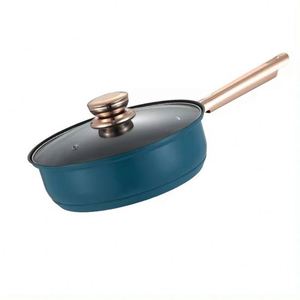 Juego de Utensilios de Cocina Antiadherentes de Gran Capacidad en Oferta, con Asas de Acero Inoxidable y Vidrio Metálico, para el Hogar, Restaurantes y Suministros de Cocina - Product Image 3