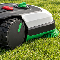 Tondeuse à gazon automatique robot avec couverture de 600 mètres carrés pour entretien de pelouse résidentielle et coupe d'herbe