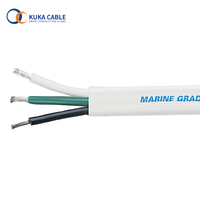 Câble marin plat duplex en cuivre étamé 16/2 AWG