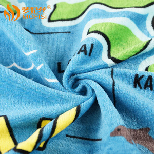 Novelty Printed <b>Beach</b> <b>Towel</b> 80x160cm Cotton Reactive Printing Rectangle For <b>Beach</b> Use - Product Image 2
