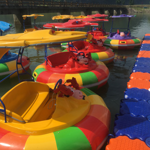 Prix bon marché famille bateau tamponneur bateau électrique en fibre de verre avec alimentation électrique bleu batterie en fibre de verre et bateau galvanisé - Product Image 6
