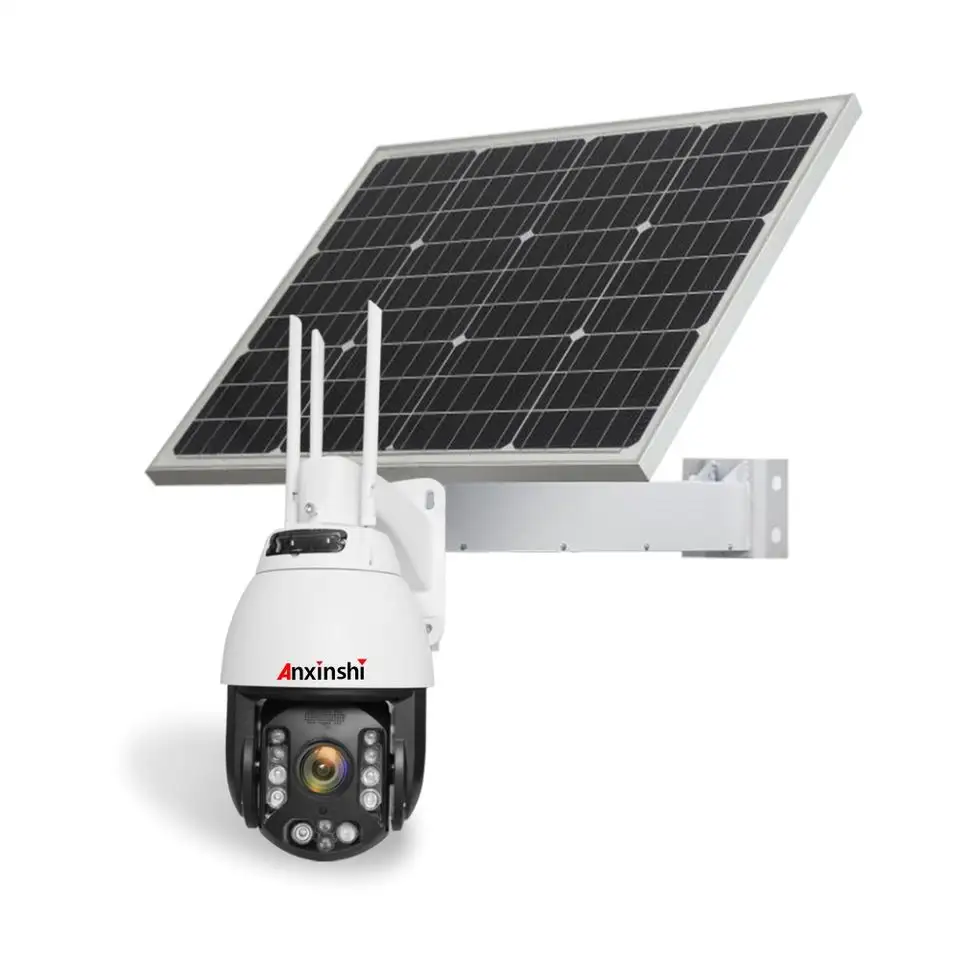 1080P HD Outdoor Monitoring surveillance smart home Two-way Alarm Long Standby solar cctv camera