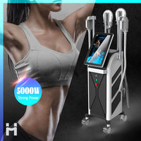 Stimulateur musculaire professionnel pour perdre du poids, 4 poignées, 13 Tesla, EMS, amincissement du corps, EMS RF, machine de sculpture des graisses
