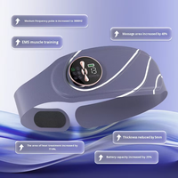 Portable Intelligent Pulse Chaleur Compresse Abdominale et Taille Ceinture De Massage Réducteur De Graisse Façonner Chaud Palais Ceinture De Massage 2000mAh