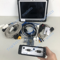Diagnóstico rápido para el kit profesional ZF Testman, programa de solución de problemas para vehículos comerciales, sistema de transmisión y dirección + tableta CF33