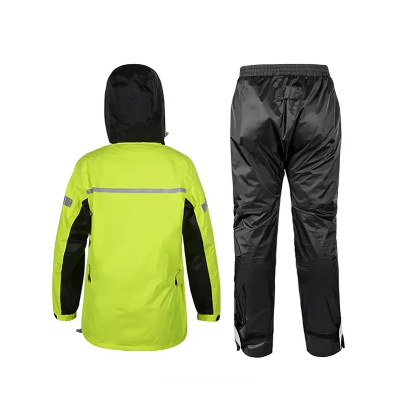 Pantalon imperméable de cyclisme imperméable ponchos de lluvia combinaison de pluie pour homme vente en gros