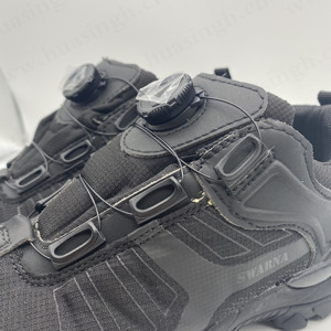 CXT, diseño de hebilla rotativa de corte bajo, zapatos de combate negros acolchados EVA + suela de goma Popular en <span class=keywords><strong>Indonesia</strong></span>, botas de senderismo HSM280 - Product Image 5