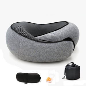 Almohada de Viaje Snail Travel, Ajustable 360 Grados, 100% Espuma Viscoelástica, para Dormir y Descansar en Avión, Auto, Oficina y Hogar - Product Image 1